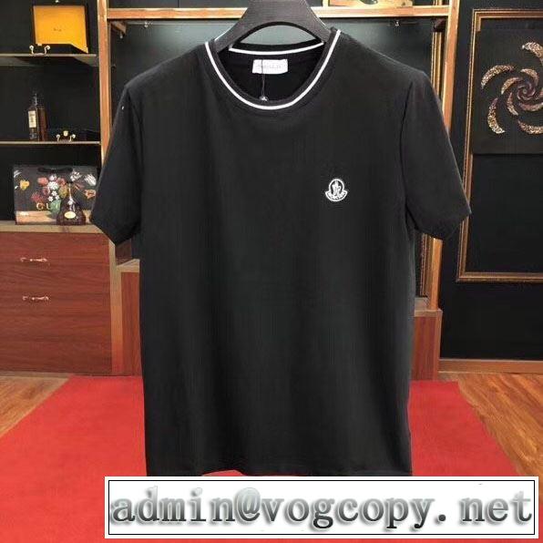 2019年夏の一押しファッションアイテム Tシャツ/半袖  人気夏ファションおすすめモンクレール MONCLER 2色可選