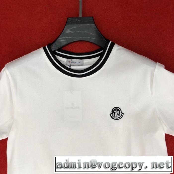 2019年夏の一押しファッションアイテム Tシャツ/半袖  人気夏ファションおすすめモンクレール MONCLER 2色可選