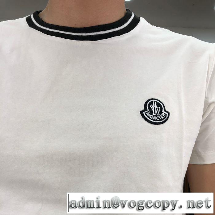 2019年夏の一押しファッションアイテム Tシャツ/半袖  人気夏ファションおすすめモンクレール MONCLER 2色可選