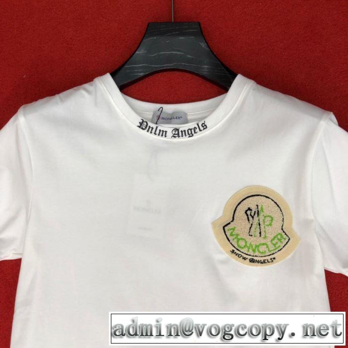 Tシャツ/半袖  トレンド感があって涼しげモンクレール MONCLER  2色可選  2019春夏は人気定番