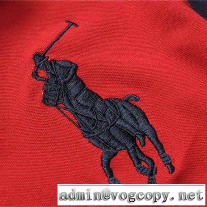 ポロ ラルフローレン海外セレブは大人気  Polo Ralph Lauren 4色可選 【2019年】夏のファッション  Tシャツ/半袖