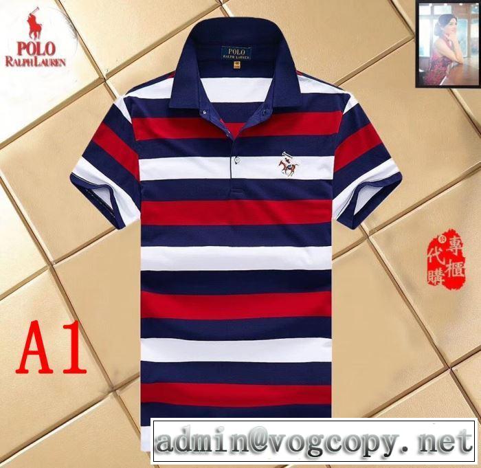 知的な夏のスタイル 2019SS ポロ ラルフローレン Polo Ralph Lauren 2色可選  安心と信頼のお取引 Tシャツ/半袖