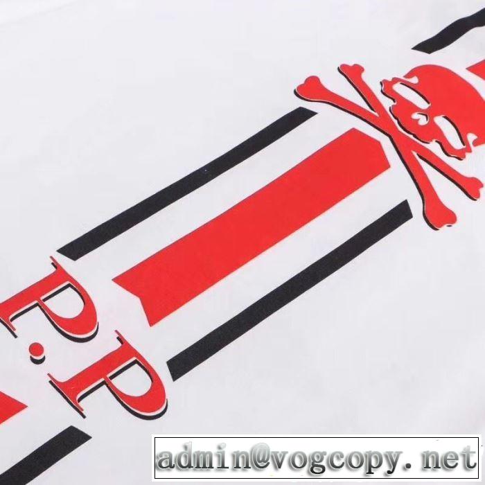 2019年の春夏に着たい Tシャツ/ティーシャツ フィリッププレイン透け感優しい  PHILIPP PLEIN 2色可選