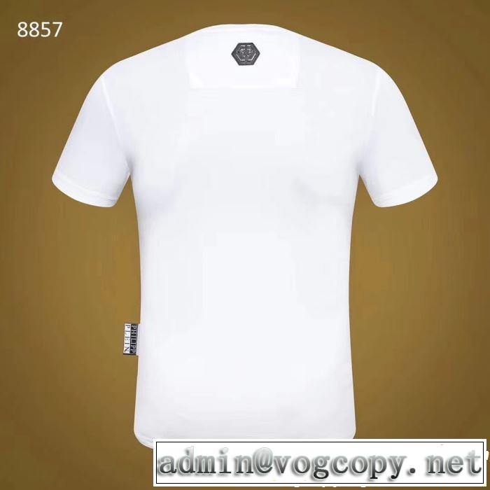 2色可選 リッチな印象に Tシャツ/ティーシャツ フィリッププレイン PHILIPP PLEIN 2019春夏も引き続き人気セール