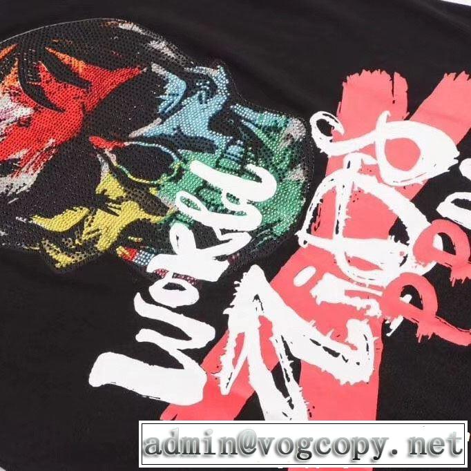 2色可選 リッチな印象に Tシャツ/ティーシャツ フィリッププレイン PHILIPP PLEIN 2019春夏も引き続き人気セール
