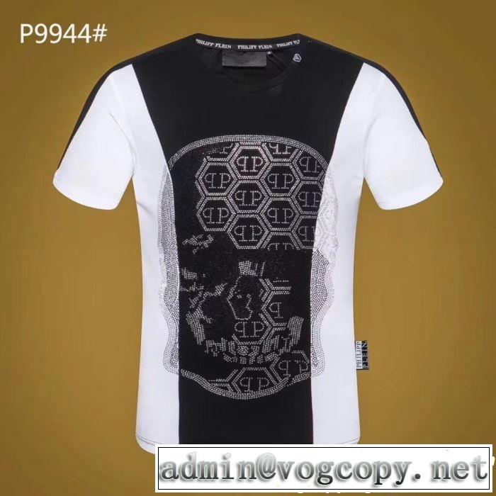  優しげ人気アイテム フィリッププレイン PHILIPP PLEIN 春夏の流行り2019新品 Tシャツ/ティーシャツ