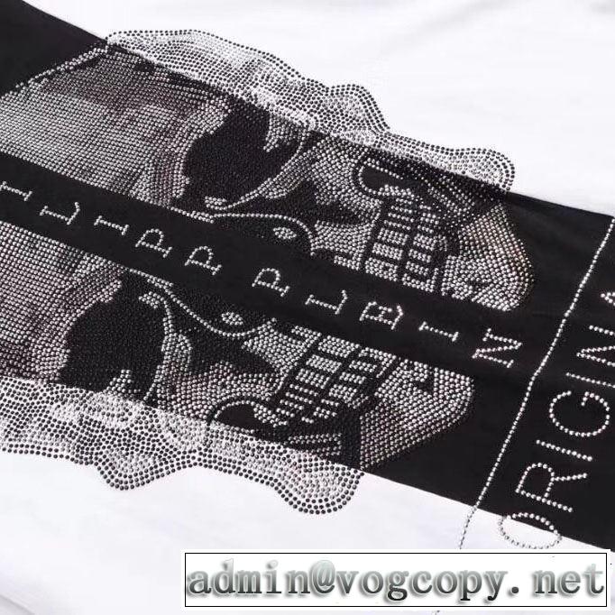 フィリッププレイン 2019年の夏のマスト PHILIPP PLEIN きれいめ派に上質 Tシャツ/ティーシャツ