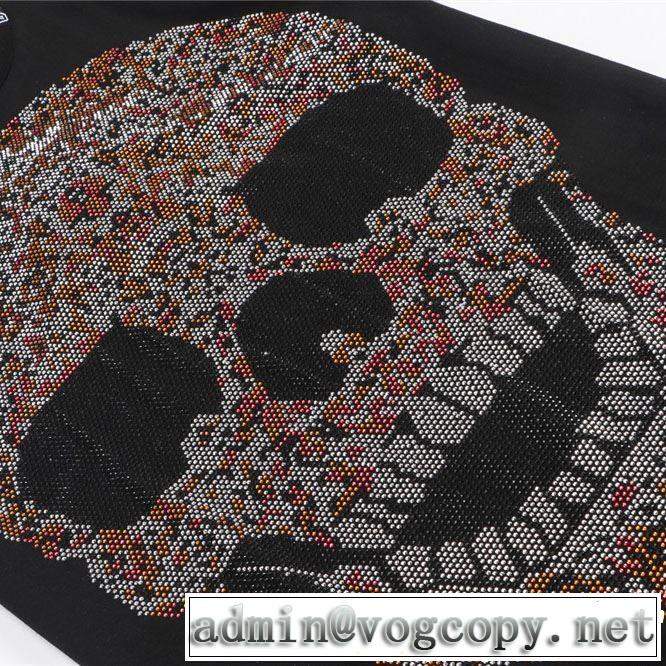 PHILIPP PLEIN  夏の大人カジュアルスタイル Tシャツ/ティーシャツ フィリッププレイン 2019春夏も引き続き人気セール