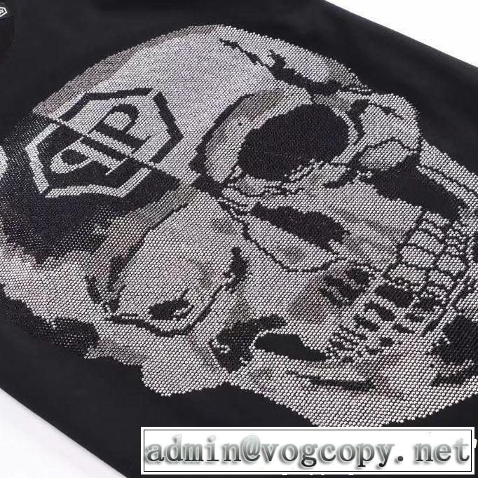 フィリッププレイン PHILIPP PLEIN  春夏らしい華やか Tシャツ/ティーシャツ 2019夏色っぽさ