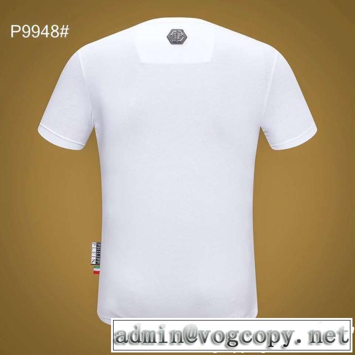 フィリッププレイン2019夏ファション新品  PHILIPP PLEIN 新しい斬新なスタイル Tシャツ/ティーシャツ  2色可選