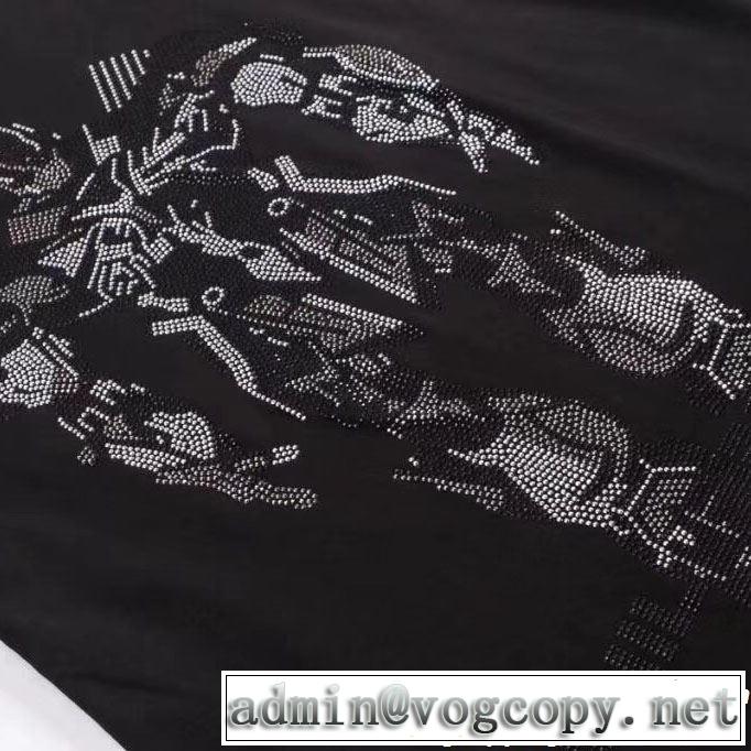 2019春夏トレンドアイテム  フィリッププレイン高級感が好評です PHILIPP PLEIN  Tシャツ/ティーシャツ