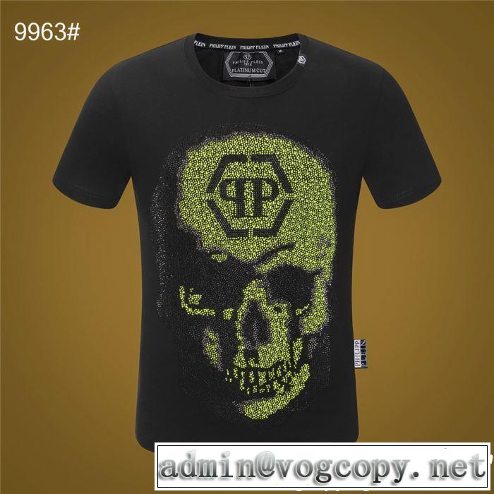  2019年春夏流行ファッションフィリッププレイン PHILIPP PLEIN 知的優秀アイテム Tシャツ/ティーシャツ
