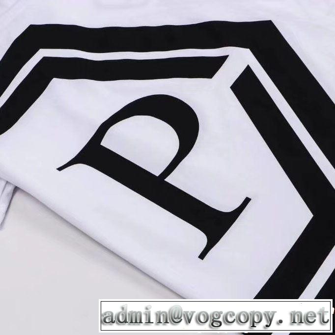 2色可選  抜け感スゴイ Tシャツ/ティーシャツ フィリッププレイン 2019春夏も引き続き人気セール PHILIPP PLEIN
