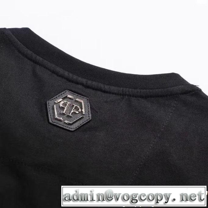 今旬のシルエットバランス Tシャツ/ティーシャツ フィリッププレイン PHILIPP PLEIN ちょっと大人の印象