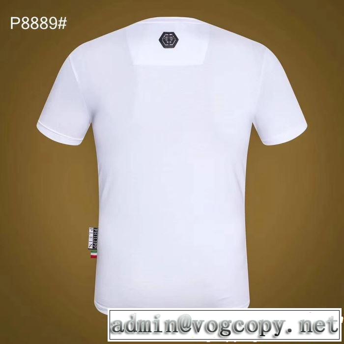 フィリッププレイン  2色可選PHILIPP PLEIN 2019年最新ファッション Tシャツ/ティーシャツスタイルアップ上品