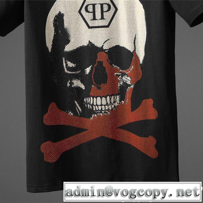 フィリッププレイン PHILIPP PLEIN  夏のフレッシュな気分に Tシャツ/ティーシャツ 2色可選 2019即旬な装いに