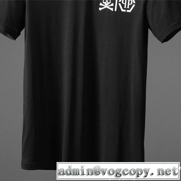 大人のカジュアルスタイル Tシャツ/ティーシャツ  2色可選フィリッププレイン PHILIPP PLEIN 2019SSのトレンド商品