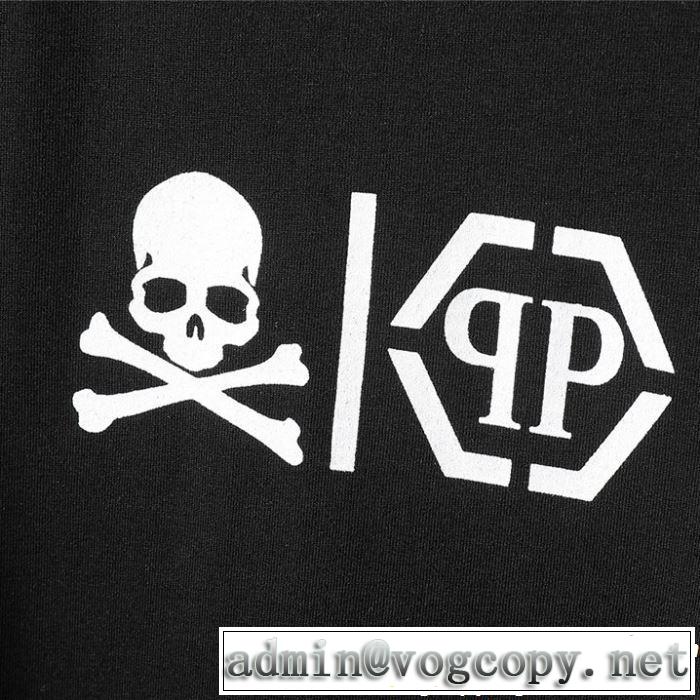 大人のカジュアルスタイル Tシャツ/ティーシャツ  2色可選フィリッププレイン PHILIPP PLEIN 2019SSのトレンド商品