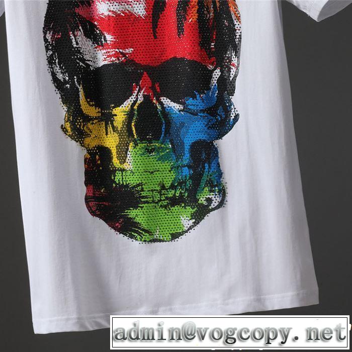 2019年春夏流行ファッション Tシャツ/ティーシャツ フィリッププレイン PHILIPP PLEIN 2色可選新しい斬新なスタイル