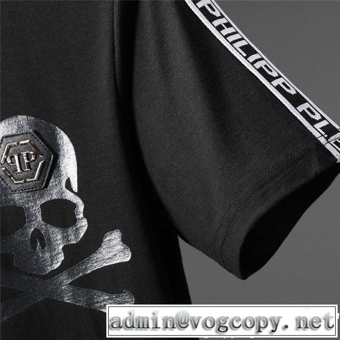 PHILIPP PLEIN 2色可選 定番のスタイル春夏限定 Tシャツ/ティーシャツ 2019夏ファション新品 フィリッププレイン