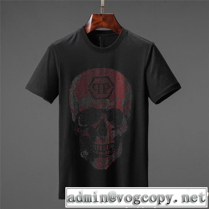 Tシャツ/ティーシャツ 今季流行りの人気新作  2色可選フィリッププレイン PHILIPP PLEIN 2019年夏の一押しファッションアイテム