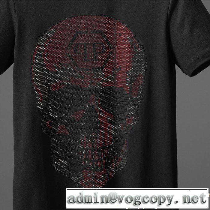 Tシャツ/ティーシャツ 今季流行りの人気新作  2色可選フィリッププレイン PHILIPP PLEIN 2019年夏の一押しファッションアイテム
