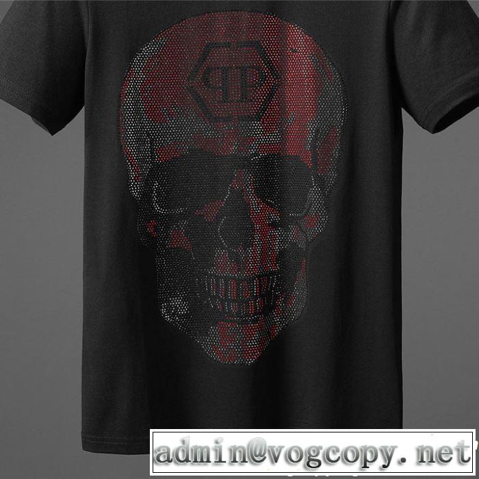 Tシャツ/ティーシャツ 今季流行りの人気新作  2色可選フィリッププレイン PHILIPP PLEIN 2019年夏の一押しファッションアイテム