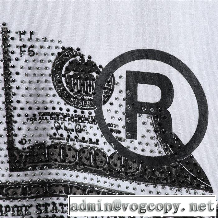 2019SSのトレンド商品 Tシャツ/ティーシャツ2色可選 フィリッププレイン PHILIPP PLEIN  快適な着心地