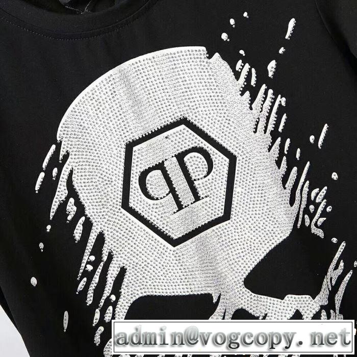 フィリッププレイン PHILIPP PLEIN Tシャツ/ティーシャツ 2色可選 2019年の春夏に着たい オシャレアイテム