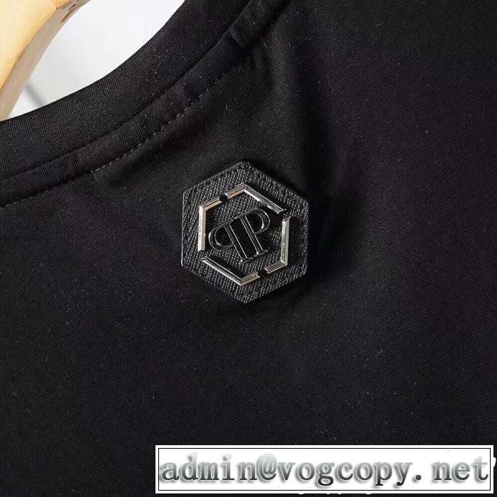 フィリッププレイン PHILIPP PLEIN Tシャツ/ティーシャツ 2色可選 2019年の春夏に着たい オシャレアイテム