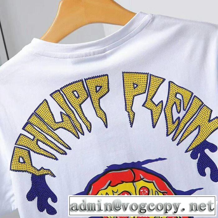 Tシャツ/ティーシャツ 2色可選 【2019春夏】最新コレクション オシャレ上級者に フィリッププレイン PHILIPP PLEIN
