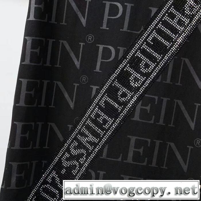 2色可選 2019春夏も引き続きトレンド カジュアルを一歩大人に フィリッププレイン PHILIPP PLEIN Tシャツ/ティーシャツ