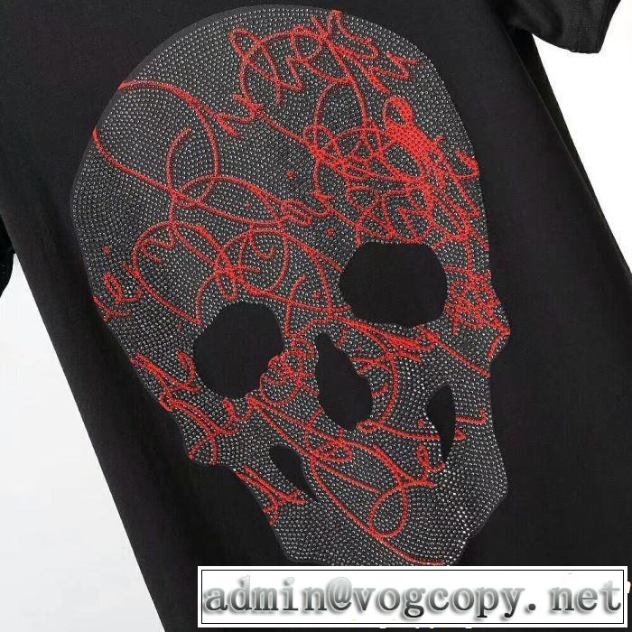フィリッププレイン PHILIPP PLEIN Tシャツ/ティーシャツ 2色可選 2019即旬な装いに オススメしたい最新注目ファション