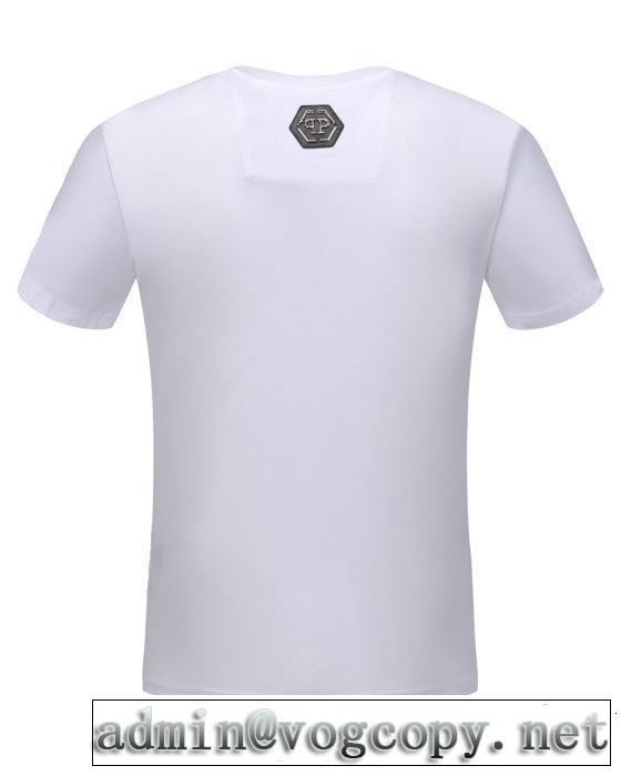 2019年春夏流行ファッション きれいめ上品に フィリッププレイン PHILIPP PLEIN Tシャツ/ティーシャツ 2色可選