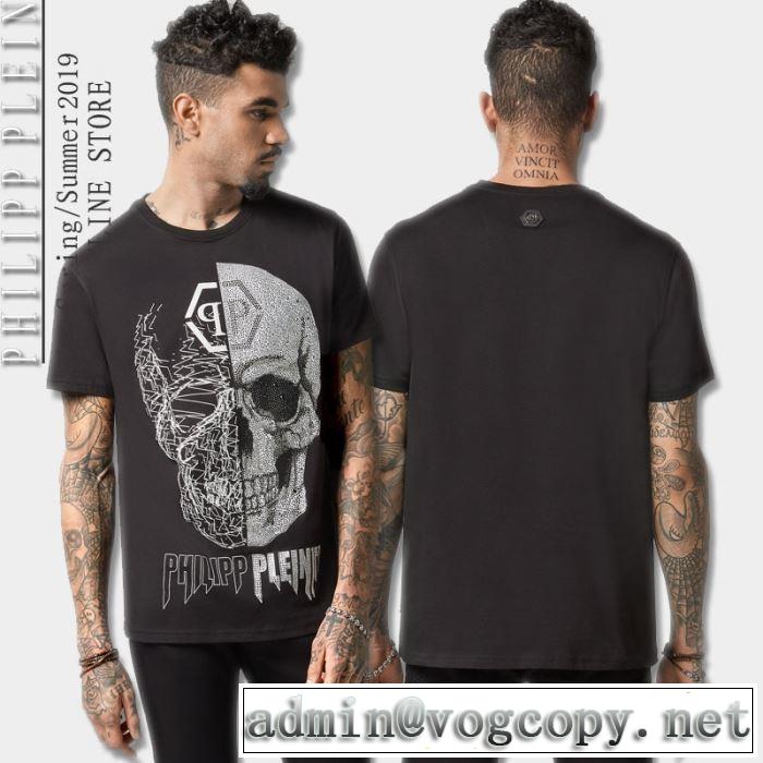 2019春夏人気トレンドアイテム Tシャツ/半袖 2色可選フィリッププレイン PHILIPP PLEIN 毎年トレンドアイテムが出る