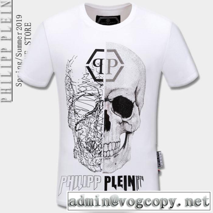 2019春夏人気トレンドアイテム Tシャツ/半袖 2色可選フィリッププレイン PHILIPP PLEIN 毎年トレンドアイテムが出る