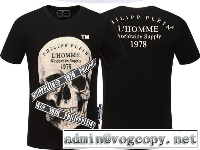 フィリッププレイン PHILIPP PLEIN Tシャツ/半袖 2019年夏の一押しファッションアイテム 2色可選 夏らしい季節感