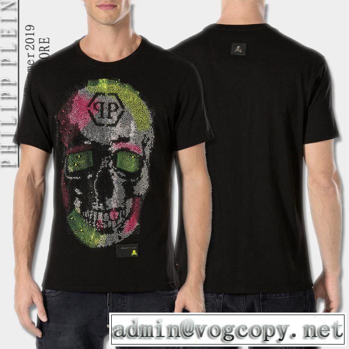 今季は特に注目ファション 2色可選フィリッププレインファッションにトレンド PHILIPP PLEIN Tシャツ/半袖