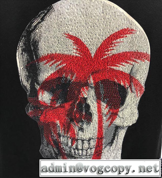 PHILIPP PLEIN Tシャツ/半袖トレンドアイテムとして継続 2色可選フィリッププレイン春夏の流行り2019新品
