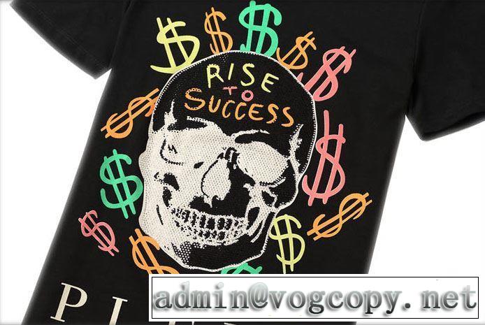 Tシャツ/半袖2019夏ファション新品  2色可選フィリッププレイン PHILIPP PLEIN 特に夏は人気アイテム
