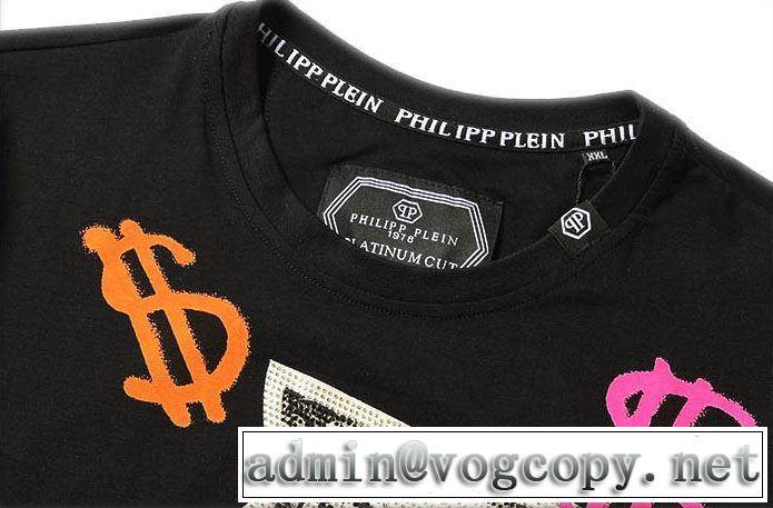 素敵カジュアルの春夏コレクションPHILIPP PLEIN Tシャツ/半袖 2色可選フィリッププレイン 2019年春夏シーズンの人気