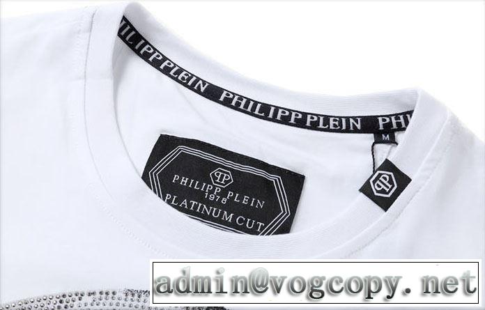 季節感のあるファッション PHILIPP PLEIN Tシャツ/半袖 2色可選フィリッププレイン 2019SS 夏らしい季節感