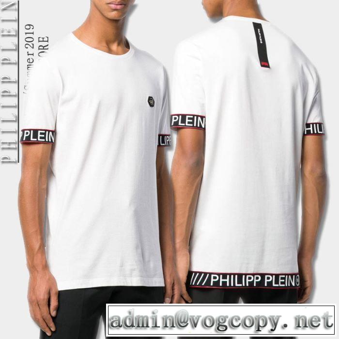 今年春夏ファション流行り PHILIPP PLEIN  Tシャツ/半袖2019年春夏シーズンの人気  2色可選フィリッププレイン
