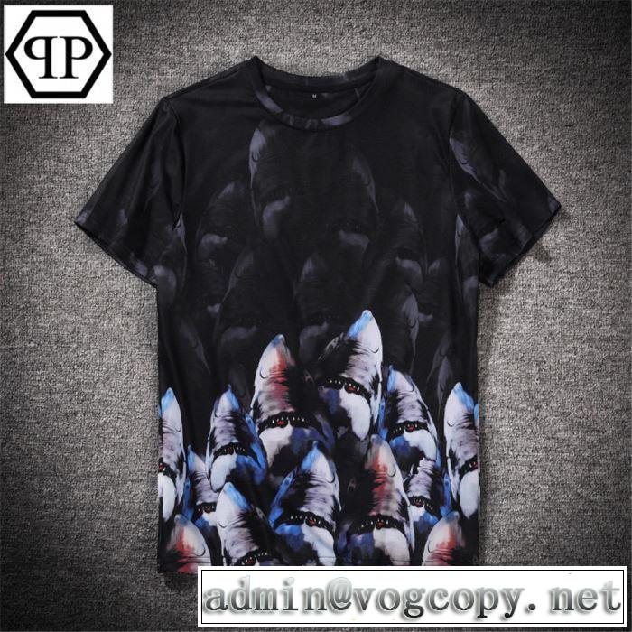 《2019年》今、注目のストリート Tシャツ/半袖 フィリッププレイン新作限定早い者勝ち  PHILIPP PLEIN