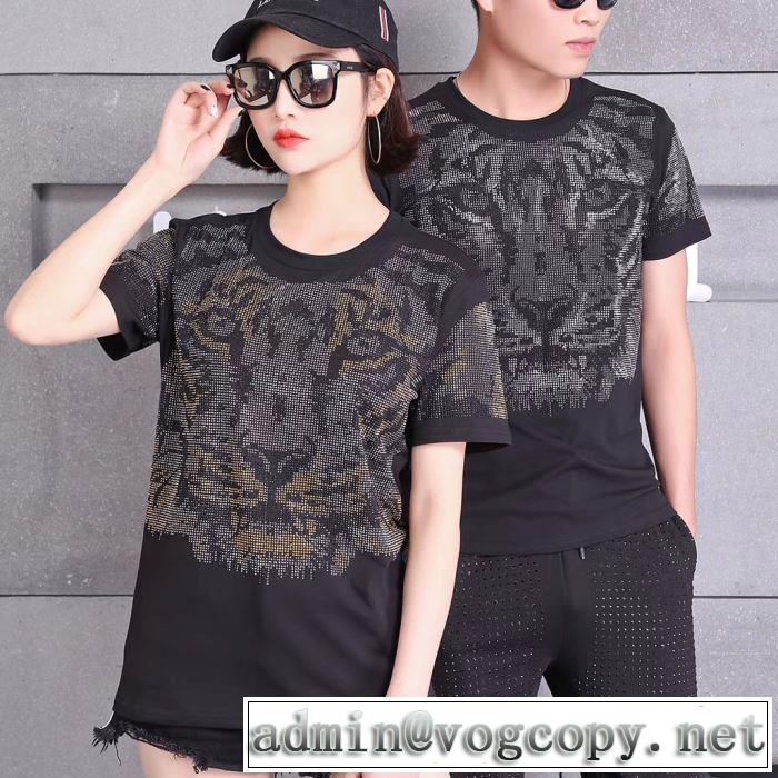 今風の着こなし新品 Tシャツ/半袖 PHILIPP PLEIN フィリッププレイン2019春夏人気トレンドアイテム