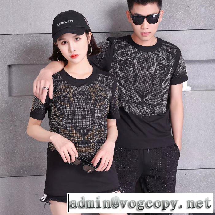 今風の着こなし新品 Tシャツ/半袖 PHILIPP PLEIN フィリッププレイン2019春夏人気トレンドアイテム