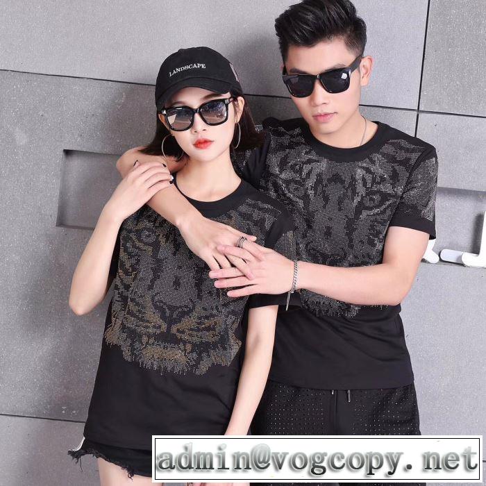 今風の着こなし新品 Tシャツ/半袖 PHILIPP PLEIN フィリッププレイン2019春夏人気トレンドアイテム