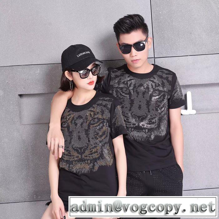 今風の着こなし新品 Tシャツ/半袖 PHILIPP PLEIN フィリッププレイン2019春夏人気トレンドアイテム