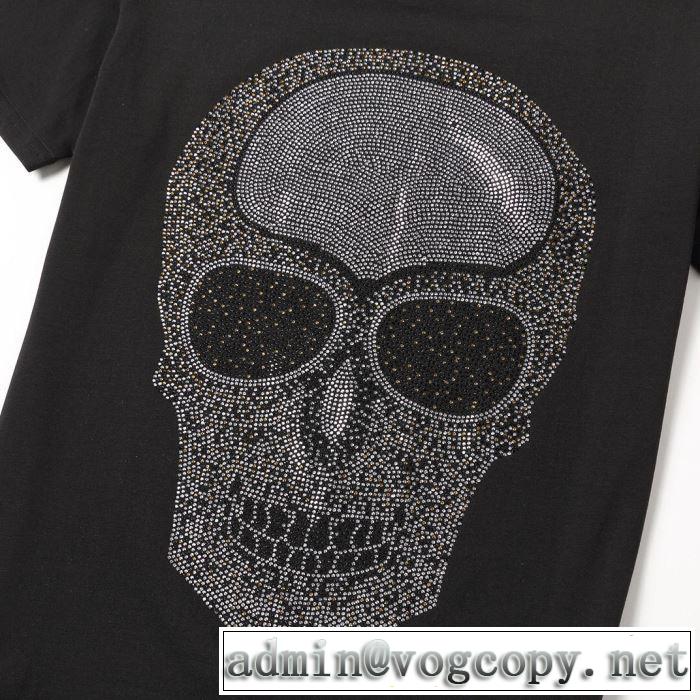 夏らしい季節感 Tシャツ/半袖  フィリッププレイン2019春夏も引き続き人気セール  PHILIPP PLEIN