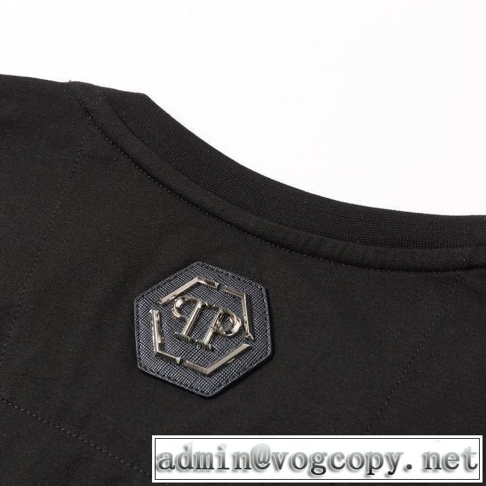 夏らしい季節感 Tシャツ/半袖  フィリッププレイン2019春夏も引き続き人気セール  PHILIPP PLEIN